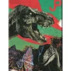 JURASSIC PARK COLLAGE FLAT MAGNET MAGNETI AQUARIUS ENT