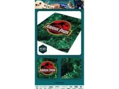 JURASSIC PARK JUNGLE COZY BLANKET Coperta NERDY BY NATURE