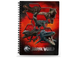 Jurassic World Agenda Con 3d-effect Carnivorous Sd Toys