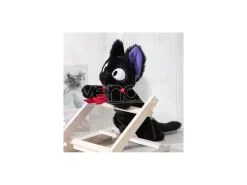 Kiki´s Delivery Service Nakayoshi Peluche Figura Jiji Laying Sun Arrow