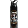 Kpop Demon Hunters Flip Top Bottiglia D'acqua Golden Blue Sky Studios