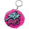 Kpop Demon Hunters Pom Pom Portachiavi Saja Boys Blue Sky Studios