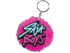 Kpop Demon Hunters Pom Pom Portachiavi Saja Boys Blue Sky Studios