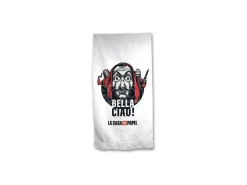 La Casa di Carta Telo Mare Asciugamano  Microfibra Bella Ciao Money Heist