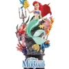 La Sirenetta Disney Figura Ariel Sebastian Flounder Diorama 15 cm Beast Kingdom