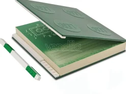 Lego Taccuino Blocco Note 176 Fogli con Penna Verde15 x 15 cm JoyToy