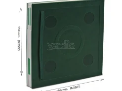 Lego Taccuino Blocco Note 176 Fogli con Penna Verde15 x 15 cm JoyToy