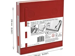 Lego Taccuino Blocco Note 176 Fogli con Penna Rossa 15 x 15 cm JoyToy