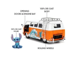 Lilo & Stitch Diecast Model 1/24 1961 VW Bus Stitch Jada Toys