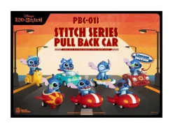 Lilo & Stitch Pull Back Cars Blind Box 6-Pack Beast Kingdom Toys