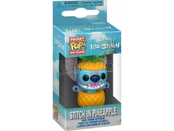Lilo&stitch Pop! Vinile Portachiavis 4 Cm Stitch In Pineapple  Funko