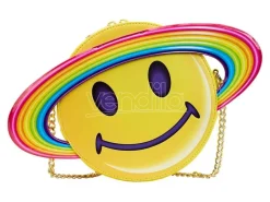 Lisa Frank Borsa Con Anello Arcobaleno Saturno 24 x 22 x 9 cm Loungefly