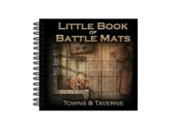 LITTLE BOOK OF BATTLEMATS TOWNS&TAVERNS ACCESSORI DM VAULT