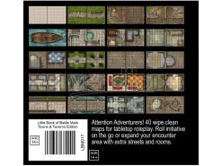 LITTLE BOOK OF BATTLEMATS TOWNS&TAVERNS ACCESSORI DM VAULT