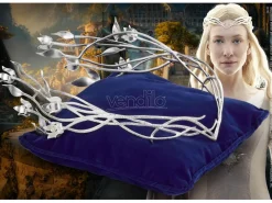 Lo Hobbit Diadema Corona Dama Bianca Elfica Galadriel Noble Collection