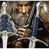 Lo Hobbit Replica 1/1 Spada Glamdring 120 Cm Noble Collection