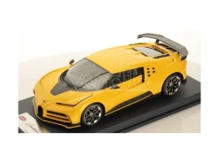 LOOKSMART LS18025C BUGATTI CENTODIECI PRODUCTION VERSION YELLOW 1:18 Modellino