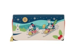 Loungefly Disney Mickey & Minnie Holiday Portafoglio Loungefly