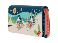 Loungefly Disney Mickey & Minnie Holiday Portafoglio Loungefly