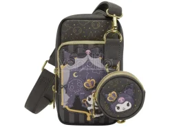 Loungefly Hello Kitty Kuromi 20th Anniversary Borsa A Tracolla + Borsellino Loungefly