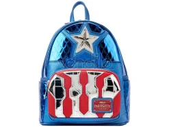 Loungefly Marvel Captain America Metallic Zaino 26cm Loungefly