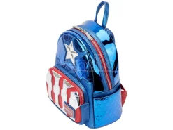 Loungefly Marvel Captain America Metallic Zaino 26cm Loungefly