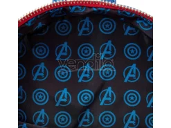Loungefly Marvel Captain America Metallic Zaino 26cm Loungefly