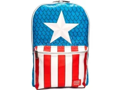 Loungefly Marvel Captain America Zaino Con Spilla 45cm Loungefly