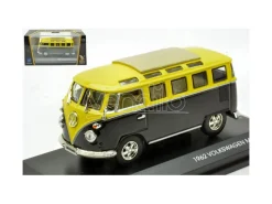 LUCKY DIE CAST LDC43209Y VW MICROBUS T1 1962 YELLOW/BLACK 1:43 Modellino
