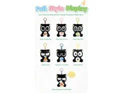 Luo Xiaohei Mini Figures Hug Peluche Pendant Series 10 Cm Display (6 ) Funism