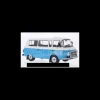 Mac Due MCG18007 BARKAS B 1000 MINI BUS 1956 BLUE/WHITE 1:18 Modellino