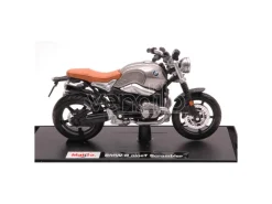Maisto MI18853 BMW R NINE T SCRAMBLER SILVER 1:18 Modellino