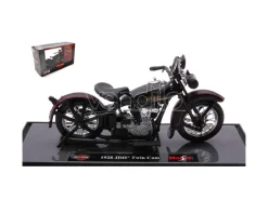 MAISTO MI21913 HARLEY DAVIDSON JDH TWIN CAM 1928 BLACK 1:18 Modellino