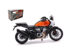 MAISTO MI21907 HARLEY DAVIDSON PAN AMERICA 1250 2021 ORANGE 1:18 Modellino