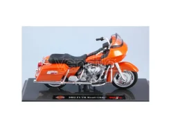Maisto MI18865 HARLEY DAVIDSON FLTR ROAD GLIDE 2002 METALLIC ORANGE 1:18 Modellino