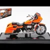 MAISTO MI23106 HARLEY DAVIDSON CVO ROAD GLIDE 2022 ORANGE 1:18 Modellino