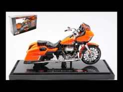 MAISTO MI23106 HARLEY DAVIDSON CVO ROAD GLIDE 2022 ORANGE 1:18 Modellino