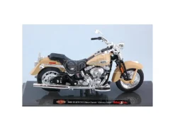 Maisto MI18860 HARLEY DAVIDSON FLHTCUI TRA CLASSIC ELECTRA GLIDE 2005 BEIGE 1:18 Modellino