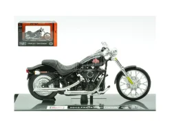 MAISTO MI24913 HARLEY DAVIDSON 2002 FXSTB NIGHT TRAIN 1:18 Modellino