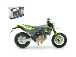 MAISTO MI23091 HUSQUARNA HUSKY 701 SUPERMOTO 2023 BLACK 1:18 Modellino