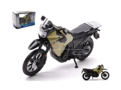 MAISTO MI21836 KAWASAKI KLR 650 SAND COLOR/BLACK 1:18 Modellino