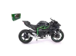 MAISTO MI32708 KAWASAKI NINJA H2 R BLACK/GREEN 1:12 Modellino