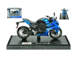 MAISTO MI24906 SUZUKI GSX-8R 2024 BLUE 1:18 Modellino