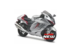 MAISTO MI21848 SUZUKI HAYABUSA 2022 SILVER 1:12 Modellino