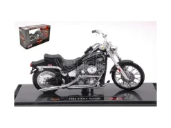 MAISTO MI21914B HARLEY DAVIDSON FXST SOFTAIL 1984 BLACK 1:18 Modellino