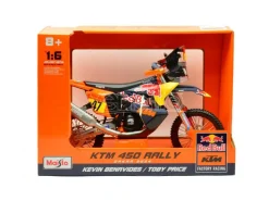 MAISTO MI32246B KTM 450 N.47 KEVIN BENAVIDES DAKAR RALLY 2024 1:6 Modellino