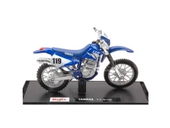 MAISTO MI311B YAMAHA TT-R250 N.119 BLUE 1:18 Modellino