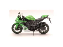 Maisto MI10011G KAWASAKI NINJA ZX-10 R 2010 GREEN 1:12 Modellino