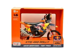 MAISTO MI32246P KTM 450 N.2 TOBY PRICE DAKAR RALLY 2024 1:6 Modellino