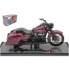 MAISTO MI19138R HARLEY DAVIDSON ROAD KING SPECIAL 2017 DARK RED 1:18 Modellino